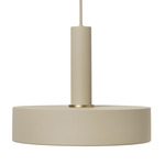 Record Pendant - Cashmere / Cashmere