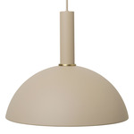 Dome Pendant - Cashmere Socket / Cashmere Shade