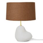 Hebe Small Table Lamp - Off White / Curry