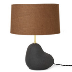 Hebe Small Table Lamp - Dark Gray / Curry
