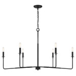 Salerno Chandelier - Matte Black