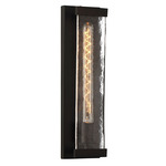 Alberta Wall Sconce - English Bronze / Clear