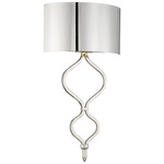 Como Wall Sconce - Polished Nickel