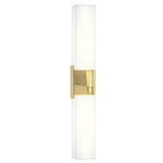 Artemis Wall Sconce - Satin Brass / Diffused Lens
