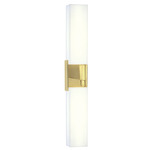 Artemis Wall Sconce - Satin Brass / Diffused Lens