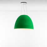 Nur Acoustic Pendant - Silver / Green