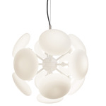 Blow Mini Pendant - Soft White / White