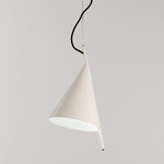 Cone Pendant - Soft White