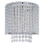 Spiral Wall Sconce - Polished Chrome