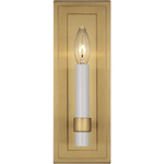 Marston Wall Sconce - Burnished Brass / Cream