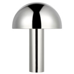 Cotra Table Lamp - Polished Nickel / Matte White