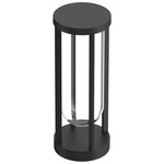 In Vitro Bollard Light - Black / Transparent