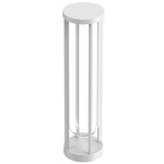 In Vitro Bollard Light - White / Transparent