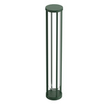 In Vitro Bollard Light - Forest Green / Transparent