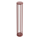 In Vitro Bollard Light - Terracotta / Transparent