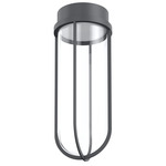 In Vitro Outdoor Ceiling Light - Anthracite / Transparent