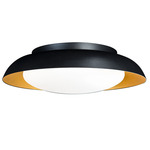 Taurus Ceiling Light - Black / Gold