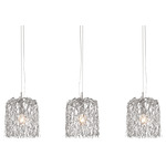 Hollywood Multi Light Linear Pendant - Nickel