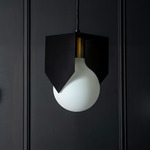 Articles of Five Pendant - Black