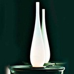 Jar S Table Lamp - Stainless Steel / White