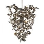 Kelp Conical Chandelier - Stainless Steel