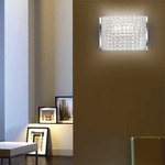 Crocodile Wall Light - Polished Chrome / Clear Crystal