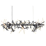 Linea Linear Pendant - Matte Black