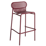 Week-End High Stool - Burgundy