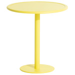 Week-End Round Bistro Table - Yellow