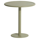 Week-End Round Bistro Table - Jade Green