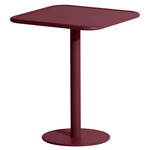 Week-End Square Bistro Table - Burgundy