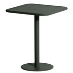 Week-End Square Bistro Table - Glass Green