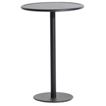 Week-End Round High Table - Black