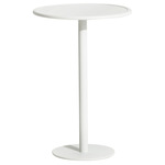 Week-End Round High Table - White