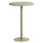 Week-End Round High Table - Jade Green