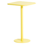 Week-End Square High Table - Yellow