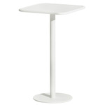 Week-End Square High Table - White
