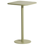 Week-End Square High Table - Jade Green