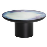 Francis Table - Black / Black and Blue Watercolor