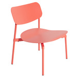 Fromme Metal Lounge Chair - Coral