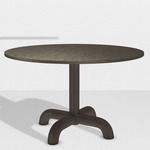Unify Round Dining Table - Grey-Brown