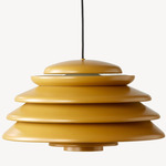 Hive Pendant - Yellow / Black