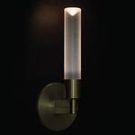 W1 Wall Sconce - Anodized Champagne / Satin
