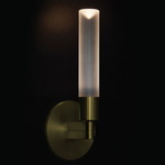 W1 Wall Sconce - Anodized Gold / Satin
