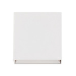 Boxi Wall Sconce - White / White
