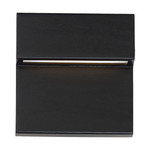 Balance Outdoor Wall Sconce - Black / Frosted