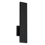 Stag Outdoor Wall Sconce - Black / Frosted