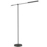 Astrid Floor Lamp - Urban Bronze / Clear