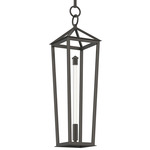 Delphine Pendant - Urban Bronze / Clear