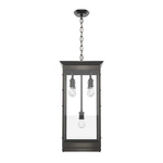 Douglas Pendant - Bronze / Clear